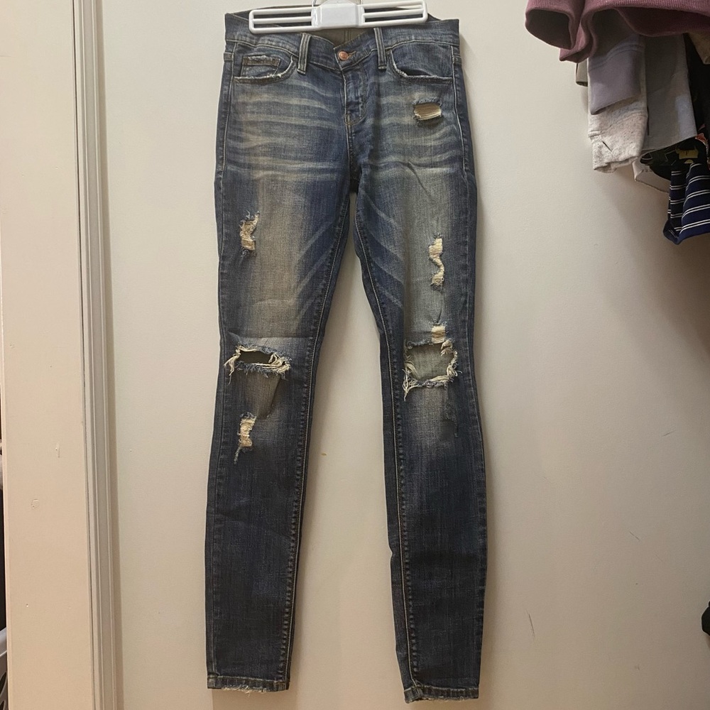 Day trip Lynx Distressed Skinny Jeans Women’s 29L